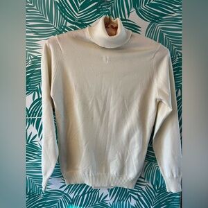 Vintage 1970’s Givenchy Cream Turtleneck Sweater